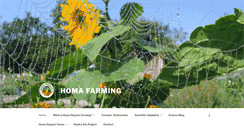 Desktop Screenshot of homafarming.com